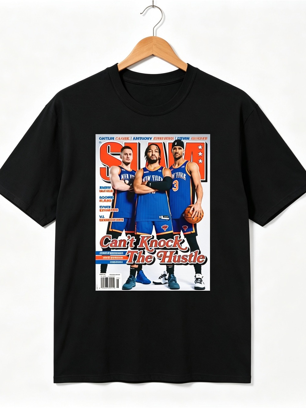 Jalen Brunson Josh Hart New York Knicks NBA Slam Graphics T-shirt Unisex